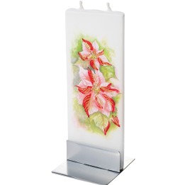 Bougie décorative Poinsettia