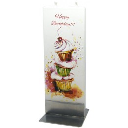 Bougie design anniversaire