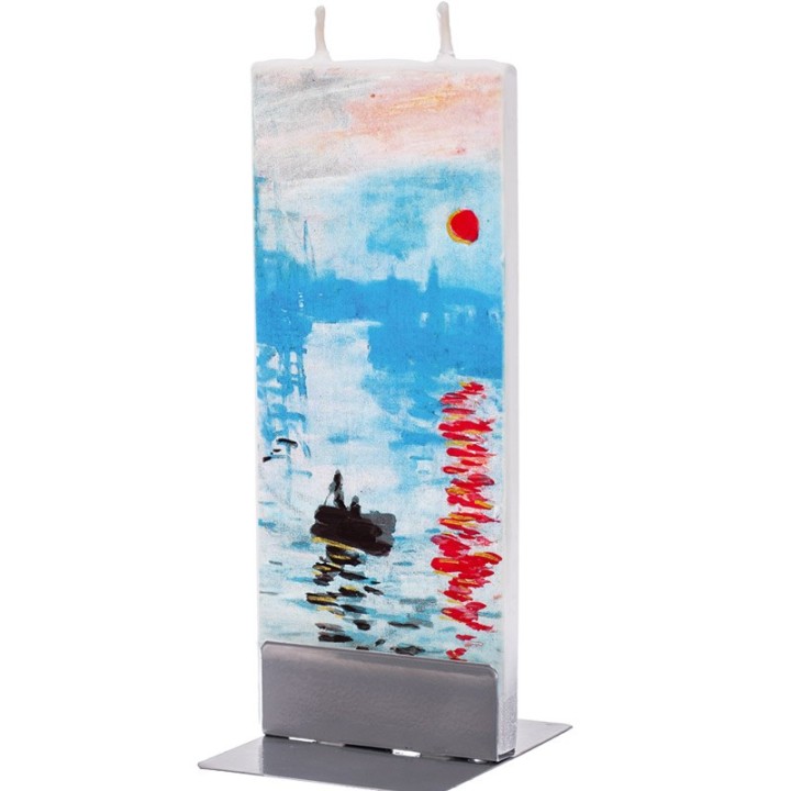 Bougie déco Monnet soleil levant sur la Seine