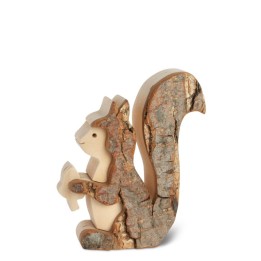 Ecureuil en bois 7,5 cm 