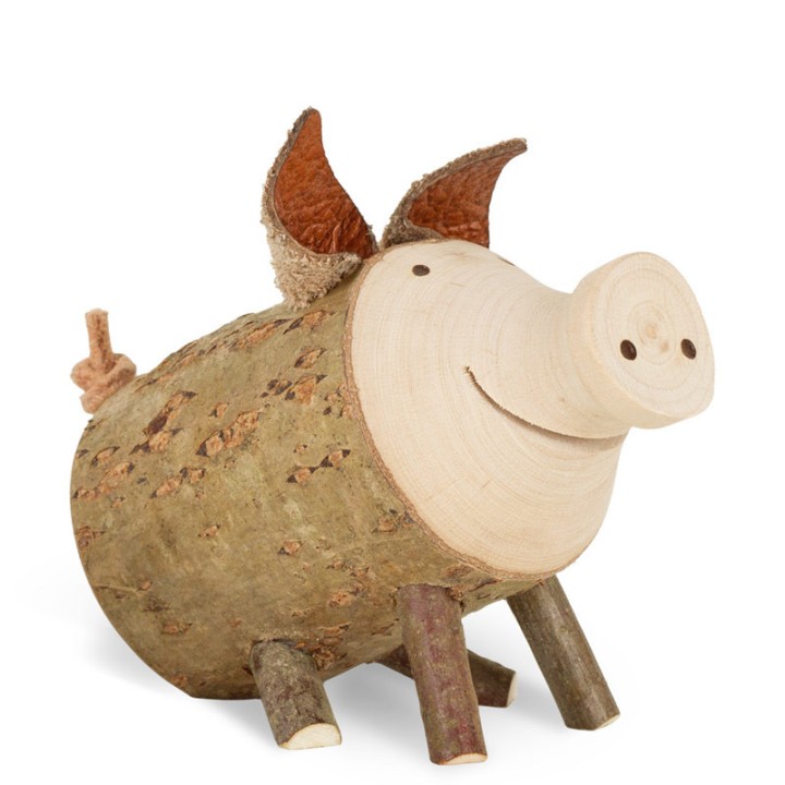 cochon Trudie taille 2 assis 