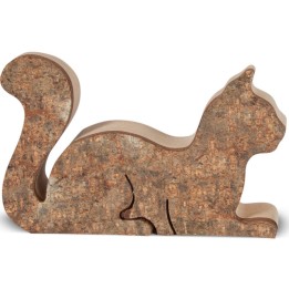 Chat en bois