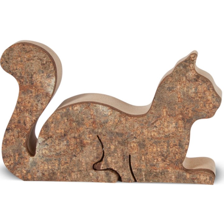 Chat en bois