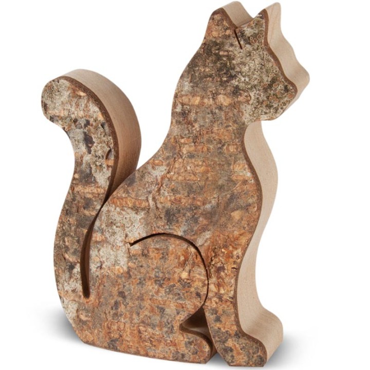 Chat en bois