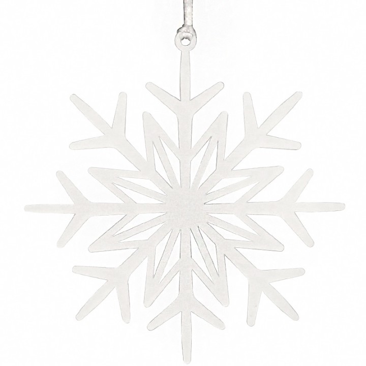 Etoile blanche design à accrocher