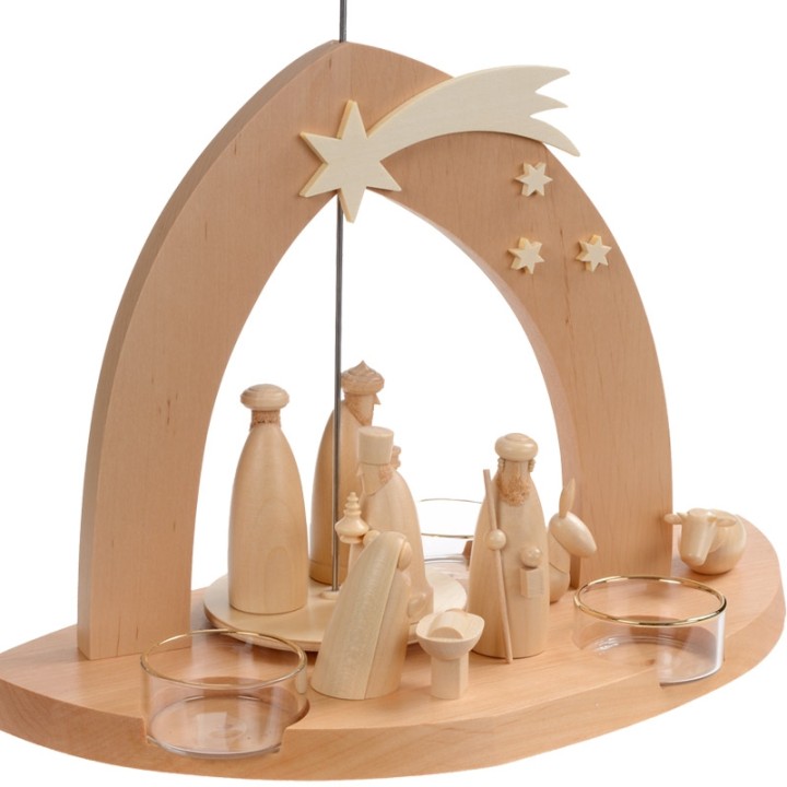 Pyramide de Noël bois