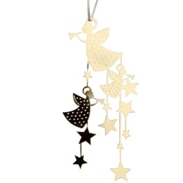 Deco sapin design, anges avec étoiles