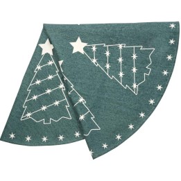 Tapis pour sapin de Noël, motif sapin