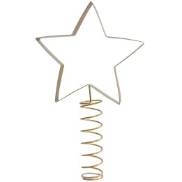 Cimier de sapin étoile doré 