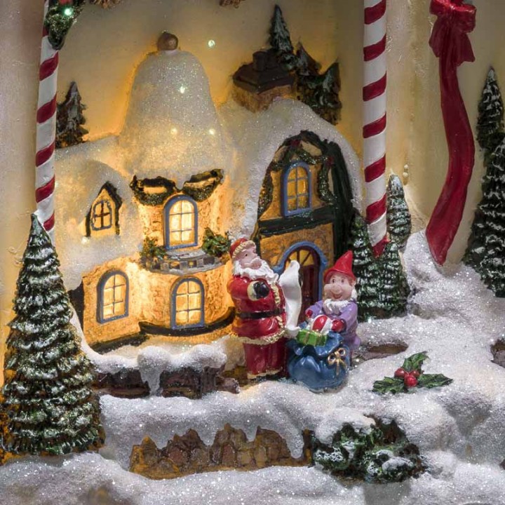 Livre de Noël musical lumineux