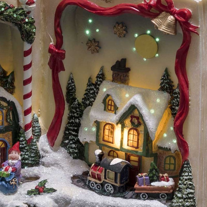 Livre de Noël musical lumineux