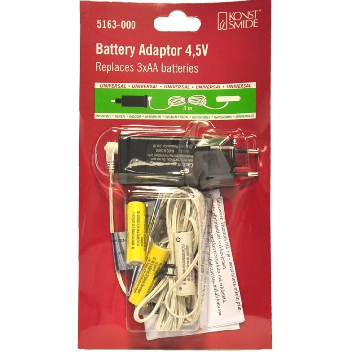Remplacer piles1,5 V par transformateurur