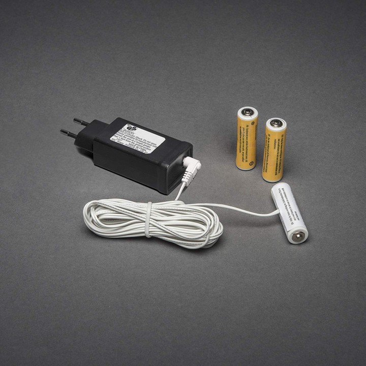 Adaptateur secteur pour piles 3 x 1,5 V AA