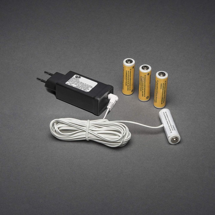 Transformateur adaptateur pour 4 piles 1,5 V LR6