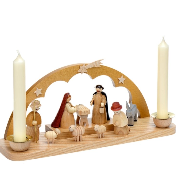 
Boutique de vente de petites creches de noel