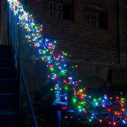 Guirlande lumineuse extérieur à LED, 768 diodes multicolores