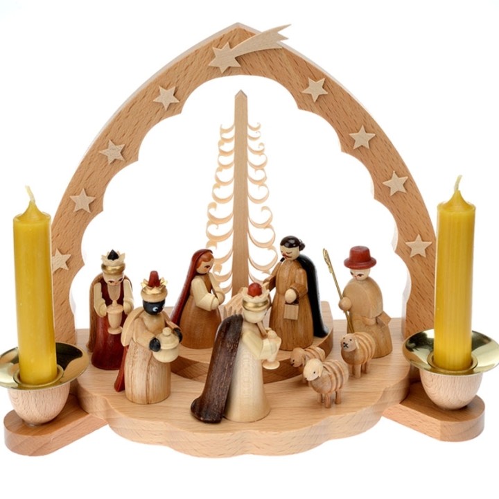 
Boutique de vente de crèches de Noël
