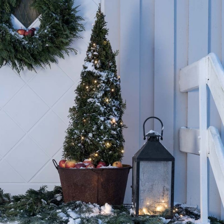 Guirlande lumineuse LED extérieur pour illumination  Noël du jardin, 40 diodes