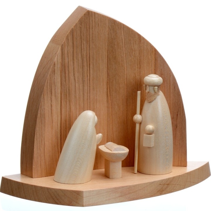 
Petite crèche de Noël avec petit jesus