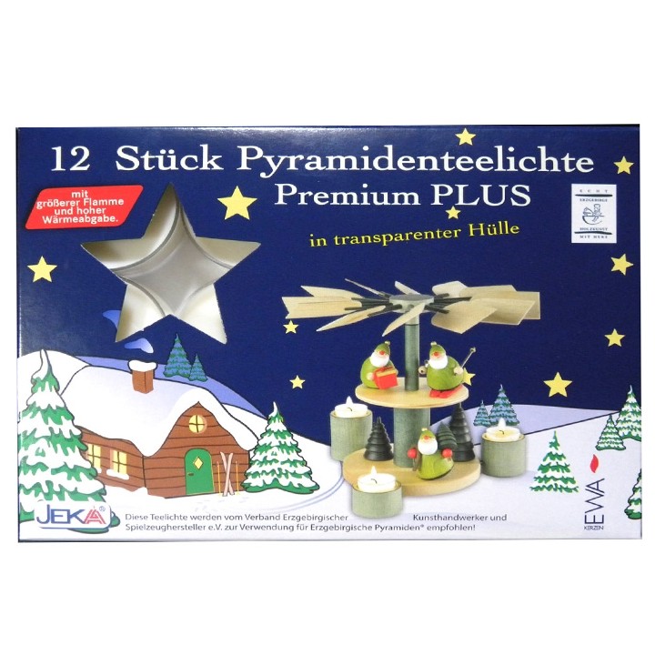 Bougies pour crèche de Noël design