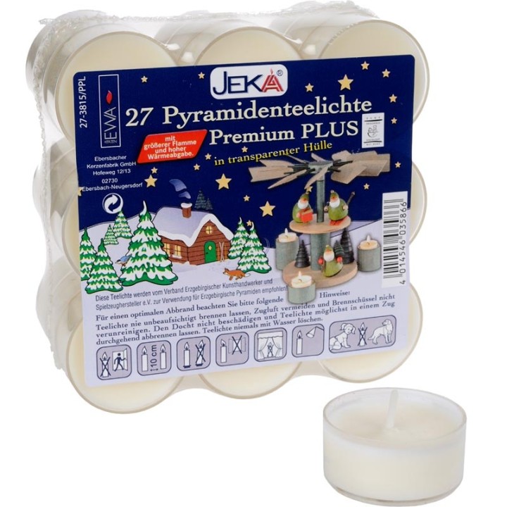 Bougies pour crèche de Noël design