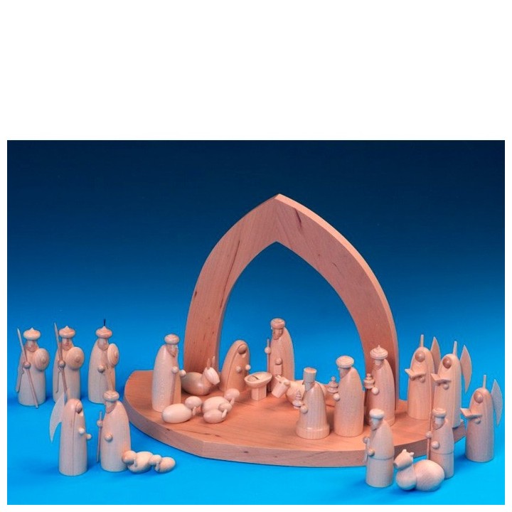 
Grande creche de Noel à fabriquer