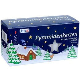 Lot 100 Bougies de Noël pour pyramide, pyramidenkerzen 14 mm