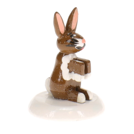 Lapin Village de Noël miniature