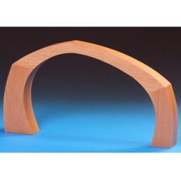 Arche en bois pour plateau crèche de Noël