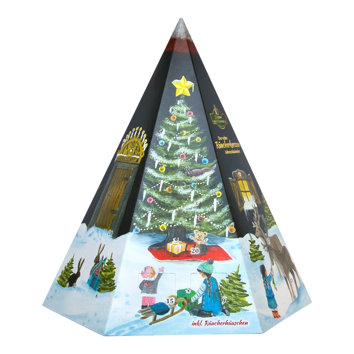 Calendrier de l'avent cônes d'encens