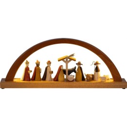 Arche de la nativité illuminé en LED