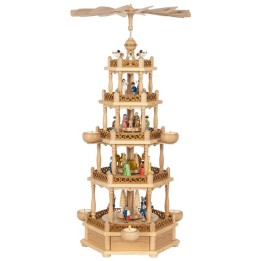 Weihnachtspyramid allemande 5 étages