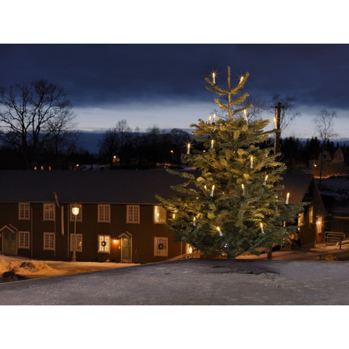 Guirlande pour sapin de Noël, 25 ampoules