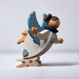 Petit ange bleu avec pince