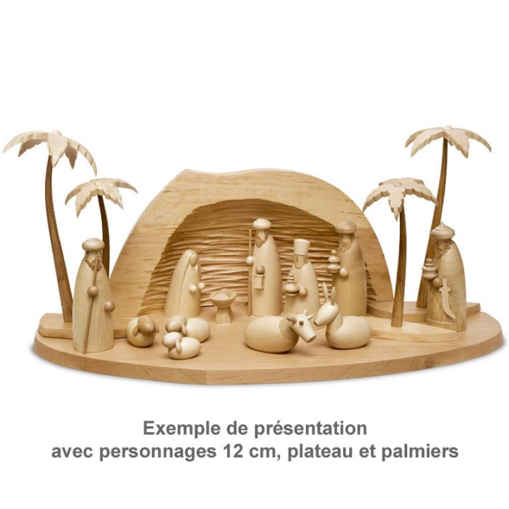 Grotte en bois d'aulne 39 cm 