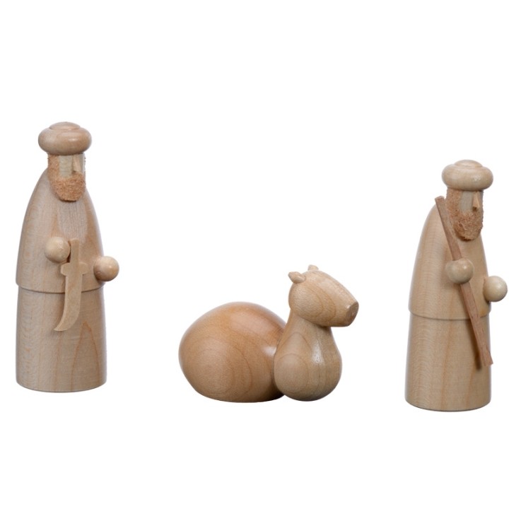 Personnages creche de Noel bédouin, dromadaire