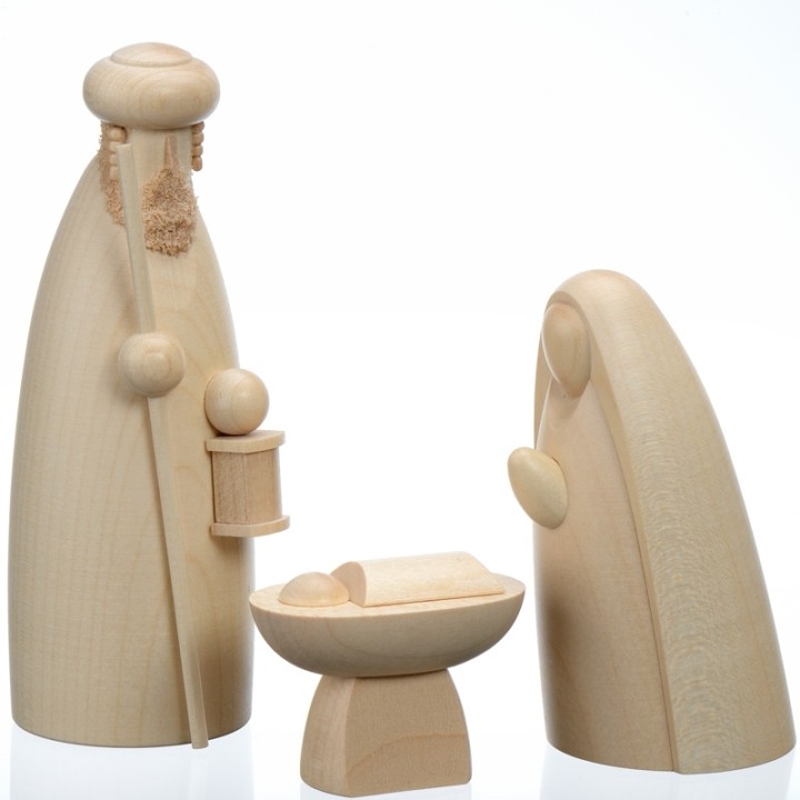 Joseph, Marie et enfant Jésus pour creche de noel