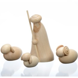 Berger, mouton, agneau  pour creche de noel