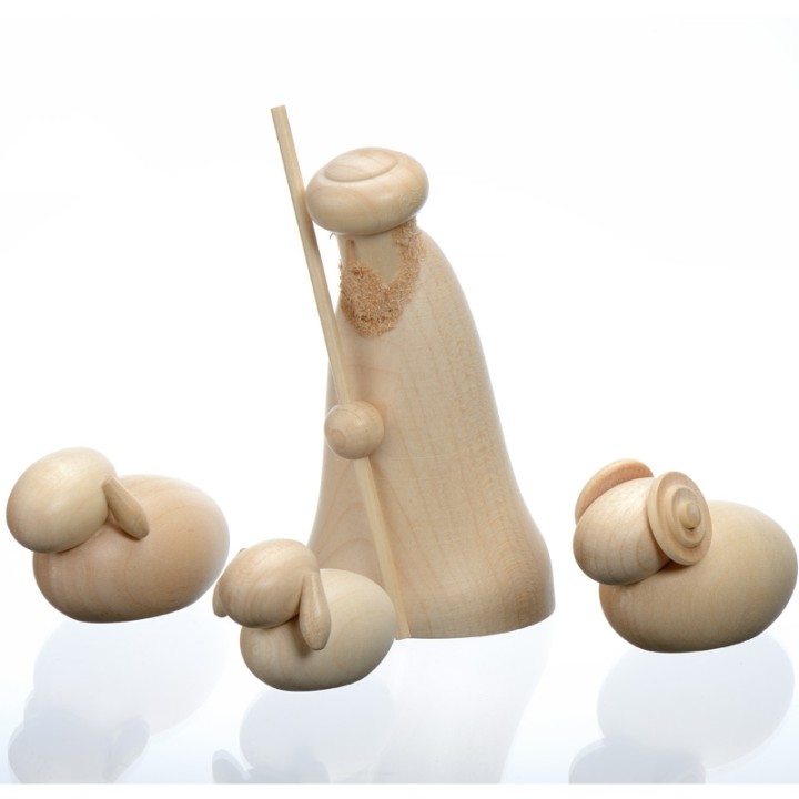 Berger, mouton, agneau  pour creche de noel