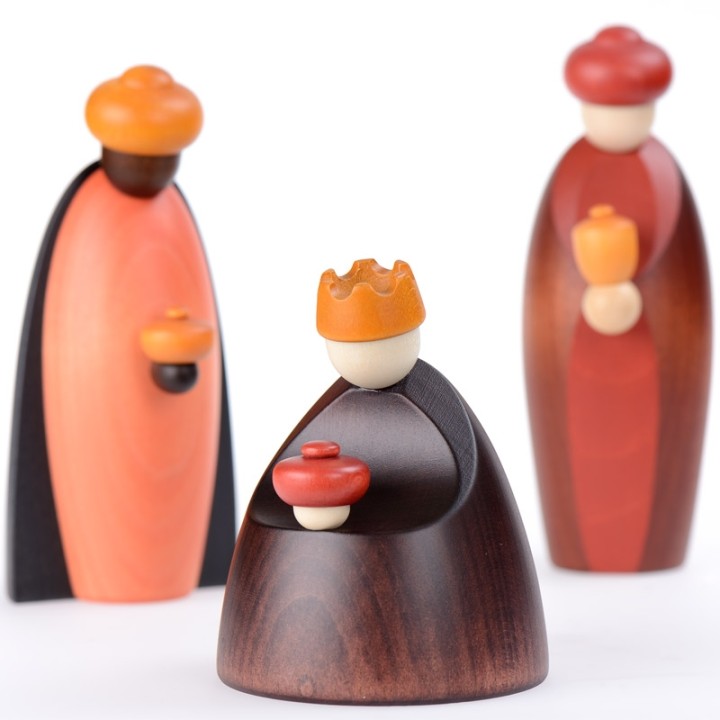 Rois mage Gaspard pour déco crèche de Noël