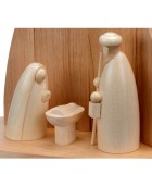  Figurines de crèche jésus, joseph et vierge marie