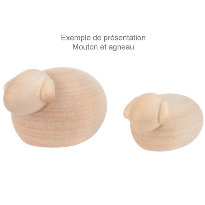 Le mouton, animaux pour crèche de Noël, 