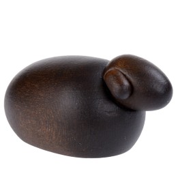 Le mouton noir, animaux pour décorer une crèche de Noël, 