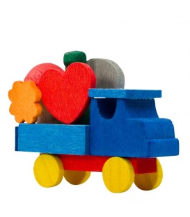 Déco Noël enfant, camion de jouets