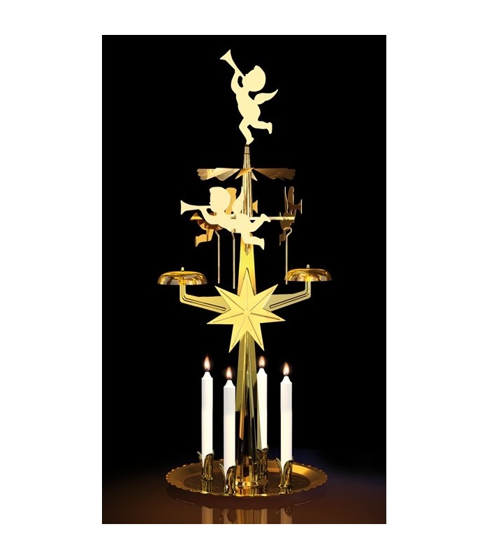Le célèbre Carillon des Anges suédois avec 4 bougies 12,90 €