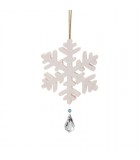 Flocon de neige à suspendre avec cristal Swarovski n° 3
