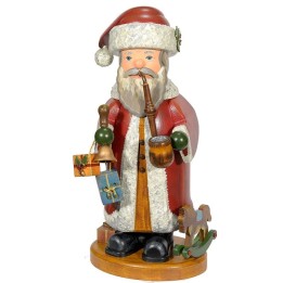 Personnage brûle-encens grand Père Noël