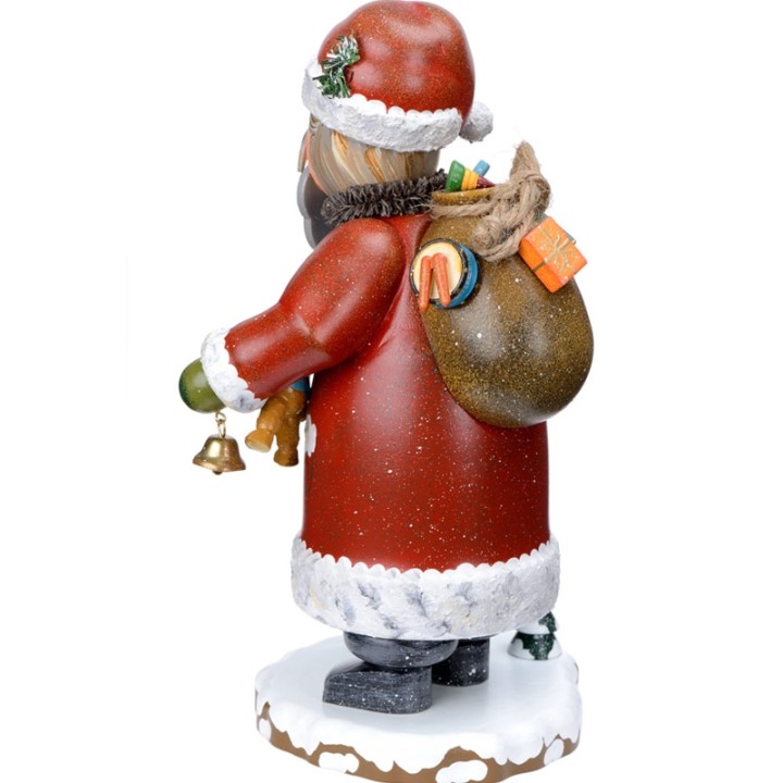 Personnage brûle-encens Père Noël