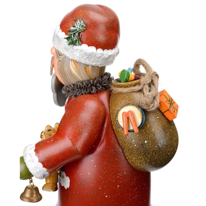 Personnage brûle-encens Père Noël