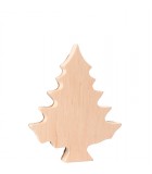Sapin en bois déco en écorce 12 cm